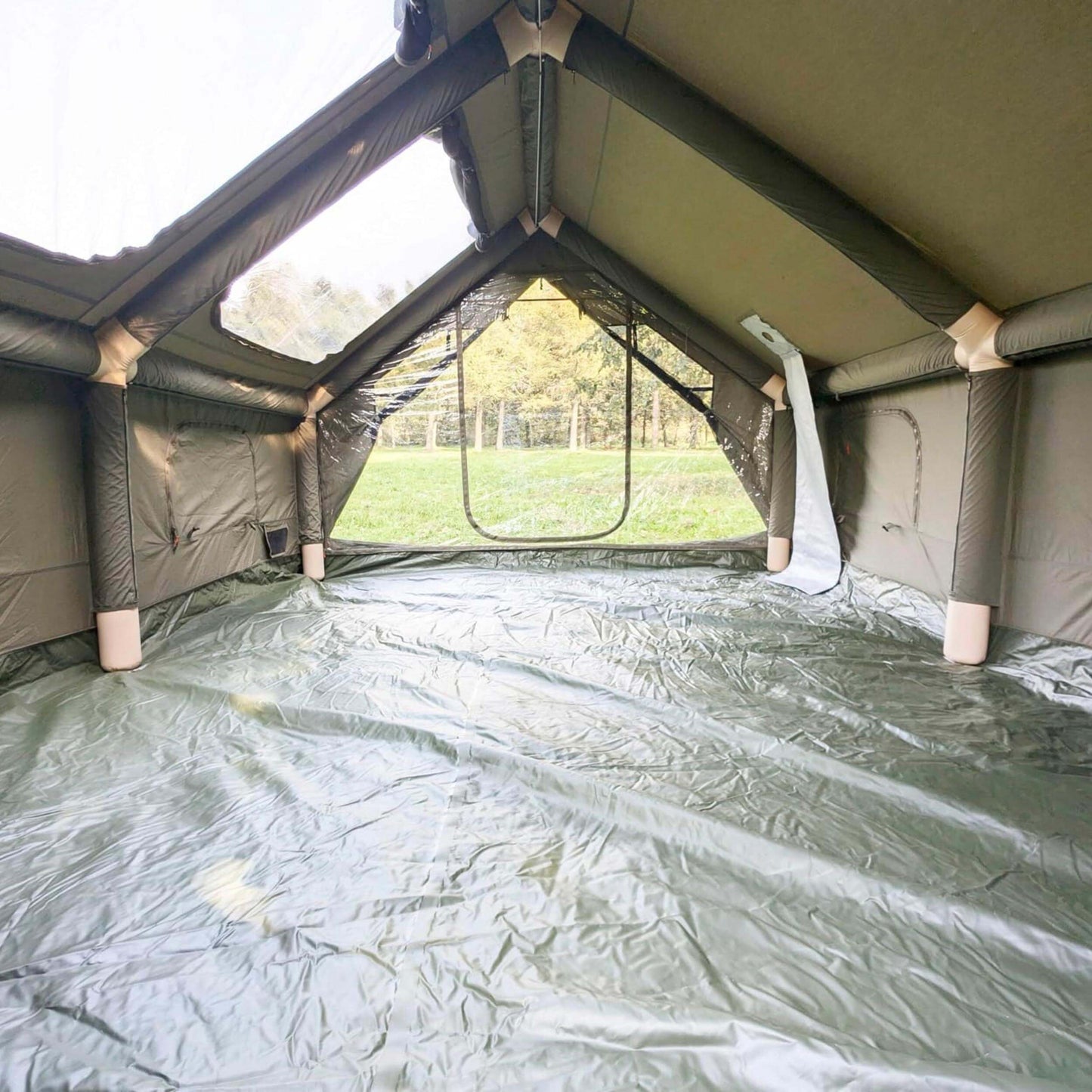 RBM Inflatable tent  Panda Large Forest Green for 2-6 person