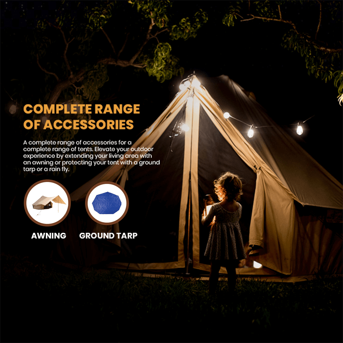White Duck Outdoors - 13' Regatta Bell Tent