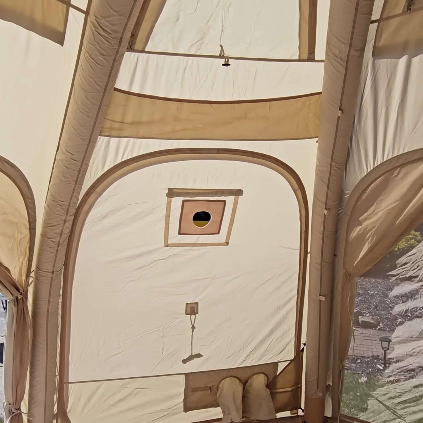 Coody Aurora Dome | RBM Outdoors Inflatable tent Octopus Beige for 2-4 person