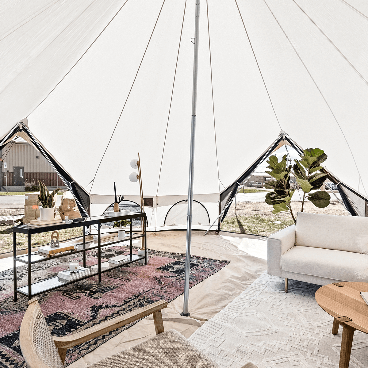 White Duck Outdoors - 23' Avalon Optimus Bell Tent