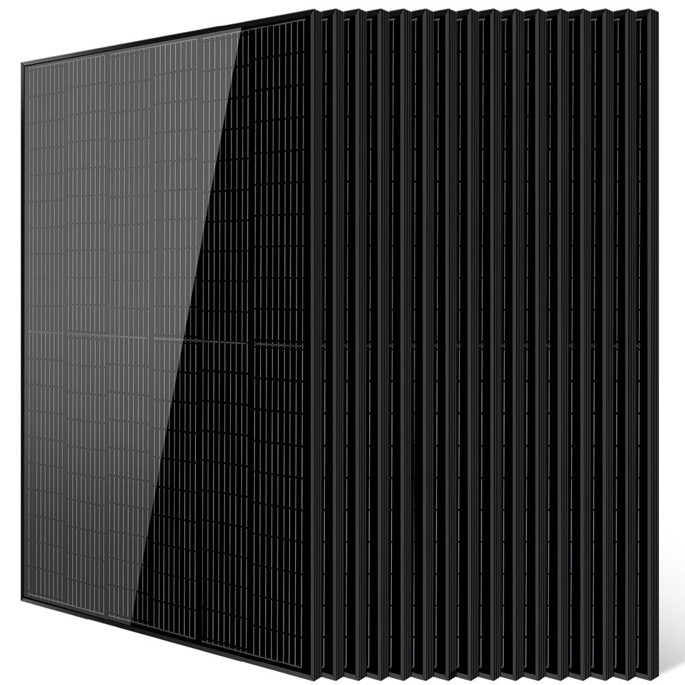 SunGoldPower 370W/ 415W/ 440W/ 500W Mono Black PERC Solar Panel UL 61730