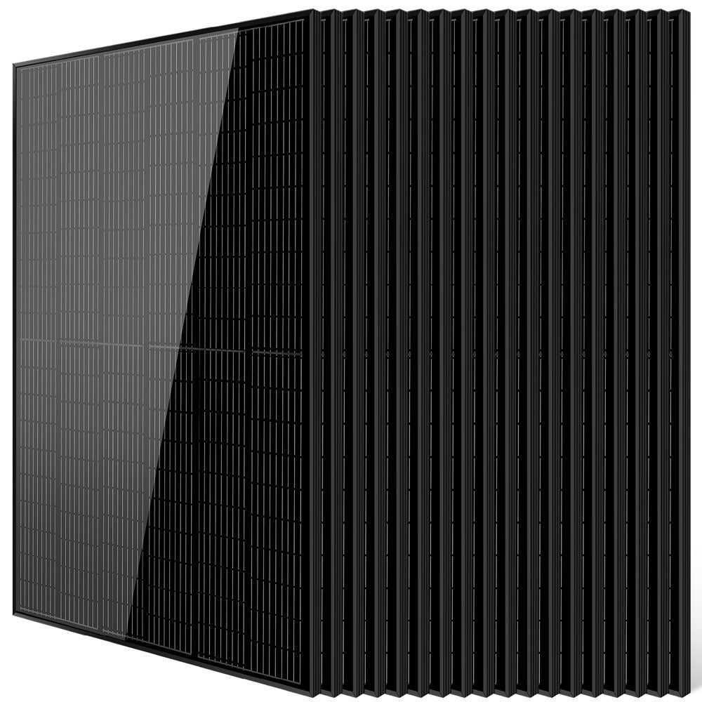 SunGoldPower 370W/ 415W/ 440W/ 500W Mono Black PERC Solar Panel UL 61730