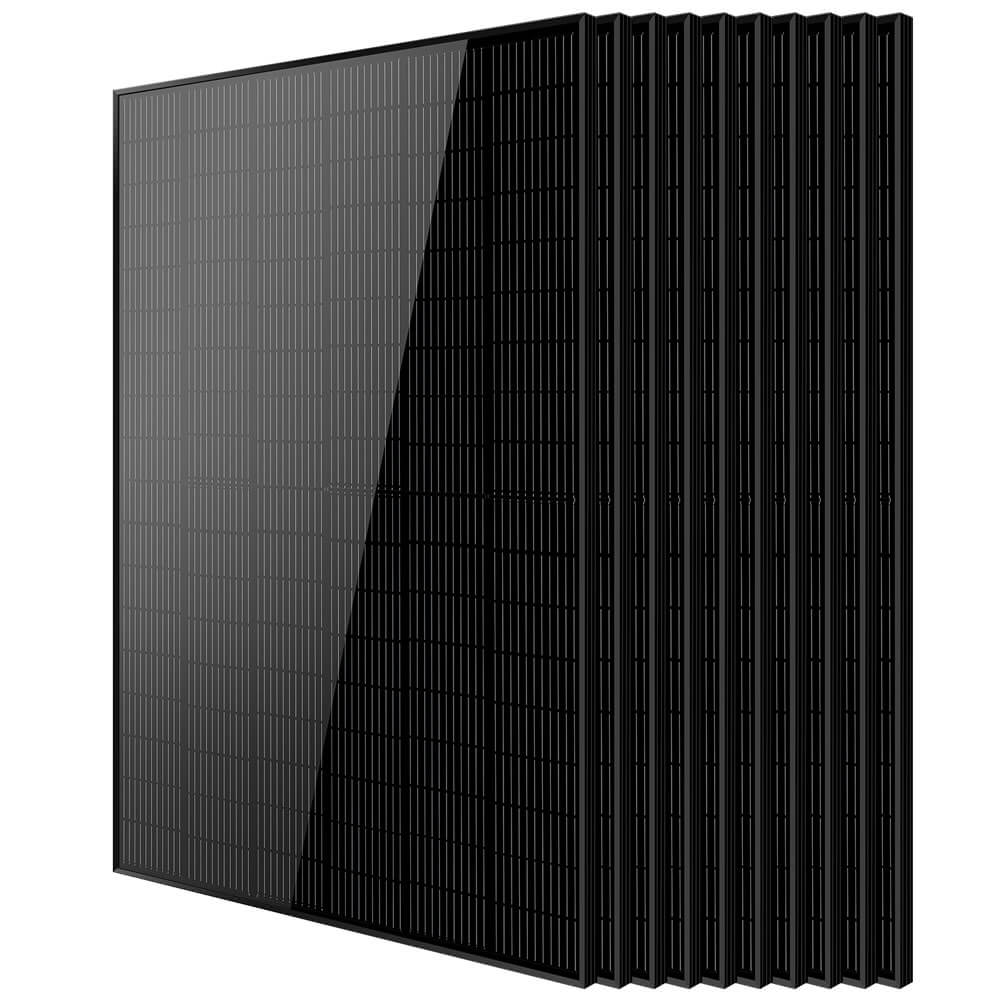 SunGoldPower 370W/ 415W/ 440W/ 500W Mono Black PERC Solar Panel UL 61730