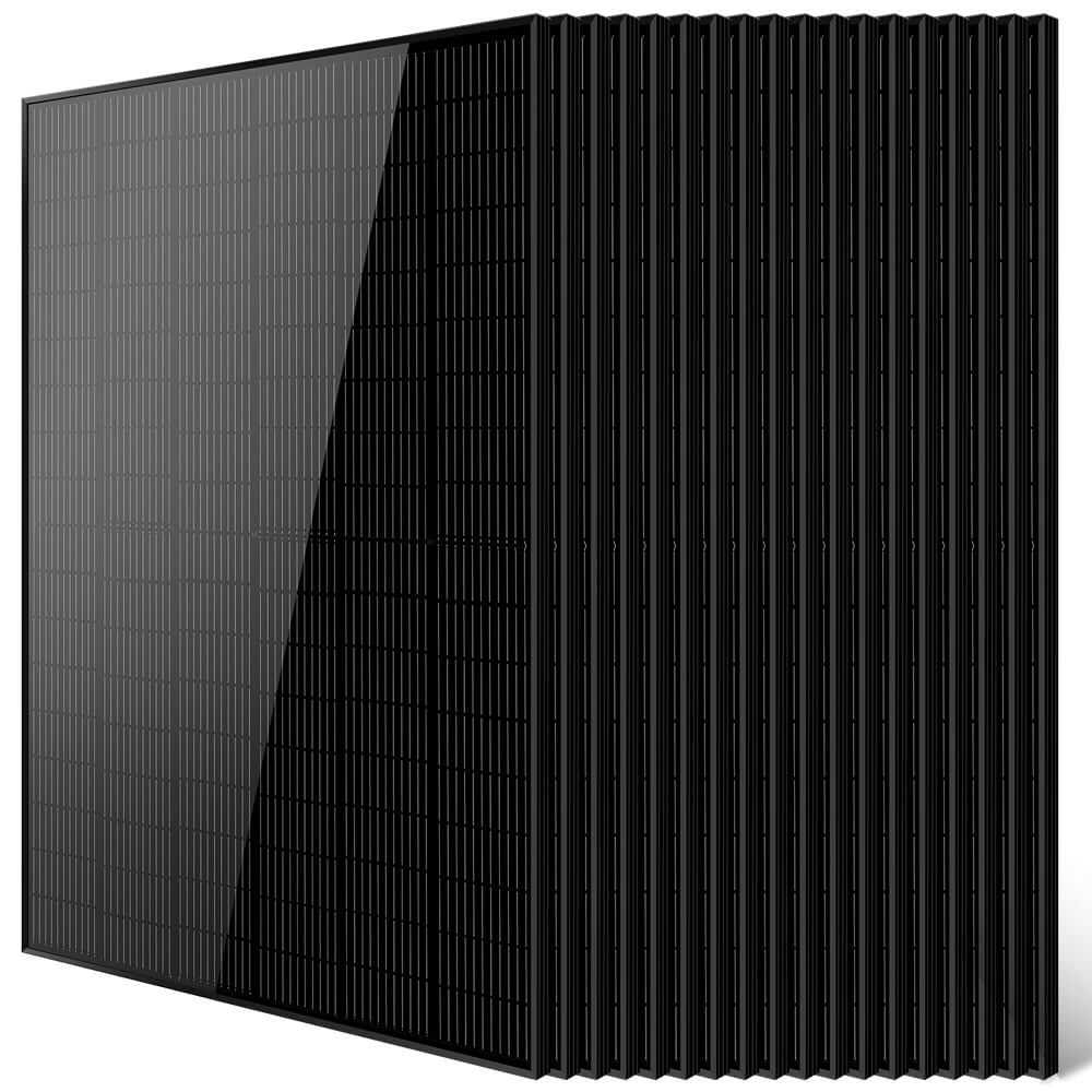 SunGoldPower 370W/ 415W/ 440W/ 500W Mono Black PERC Solar Panel UL 61730