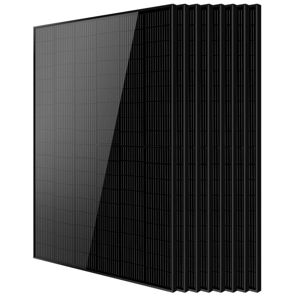 SunGoldPower 370W/ 415W/ 440W/ 500W Mono Black PERC Solar Panel UL 61730