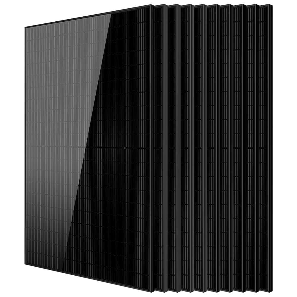 SunGoldPower 370W/ 415W/ 440W/ 500W Mono Black PERC Solar Panel UL 61730