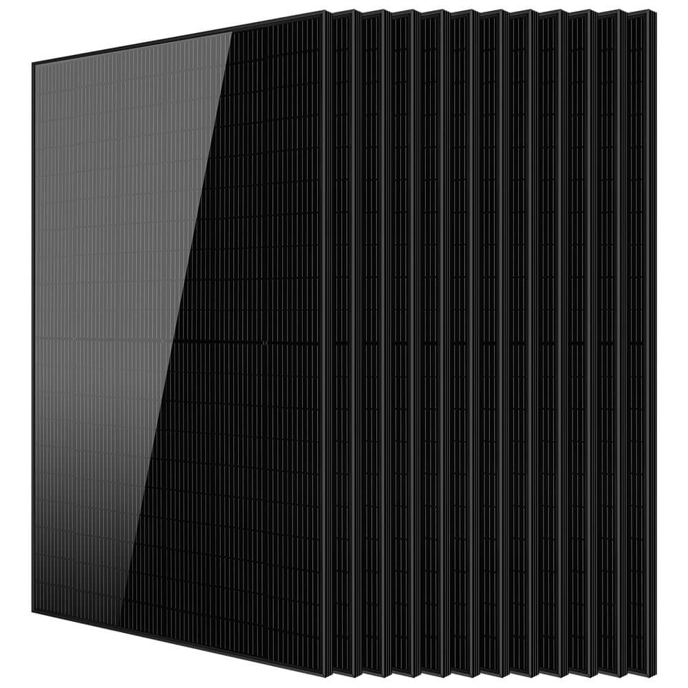 SunGoldPower 370W/ 415W/ 440W/ 500W Mono Black PERC Solar Panel UL 61730