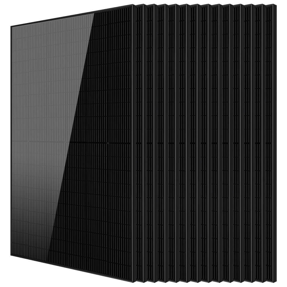 SunGoldPower 370W/ 415W/ 440W/ 500W Mono Black PERC Solar Panel UL 61730