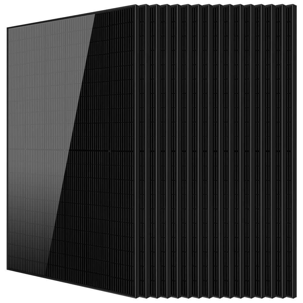 SunGoldPower 370W/ 415W/ 440W/ 500W Mono Black PERC Solar Panel UL 61730
