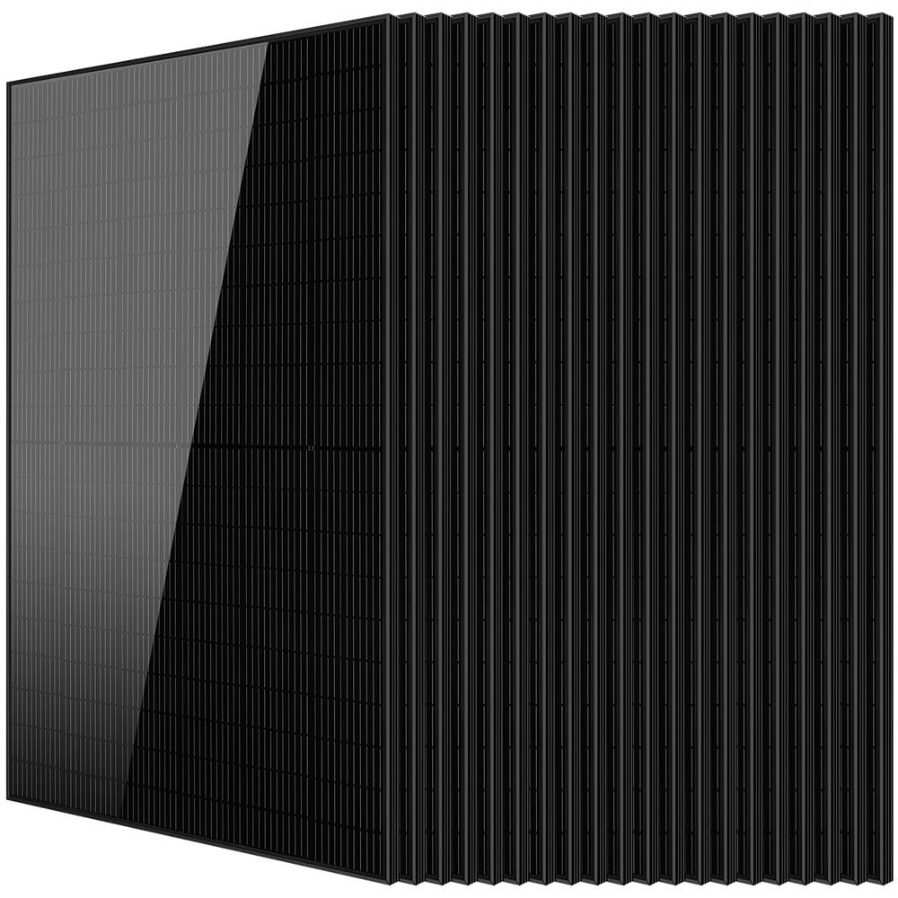 SunGoldPower 370W/ 415W/ 440W/ 500W Mono Black PERC Solar Panel UL 61730