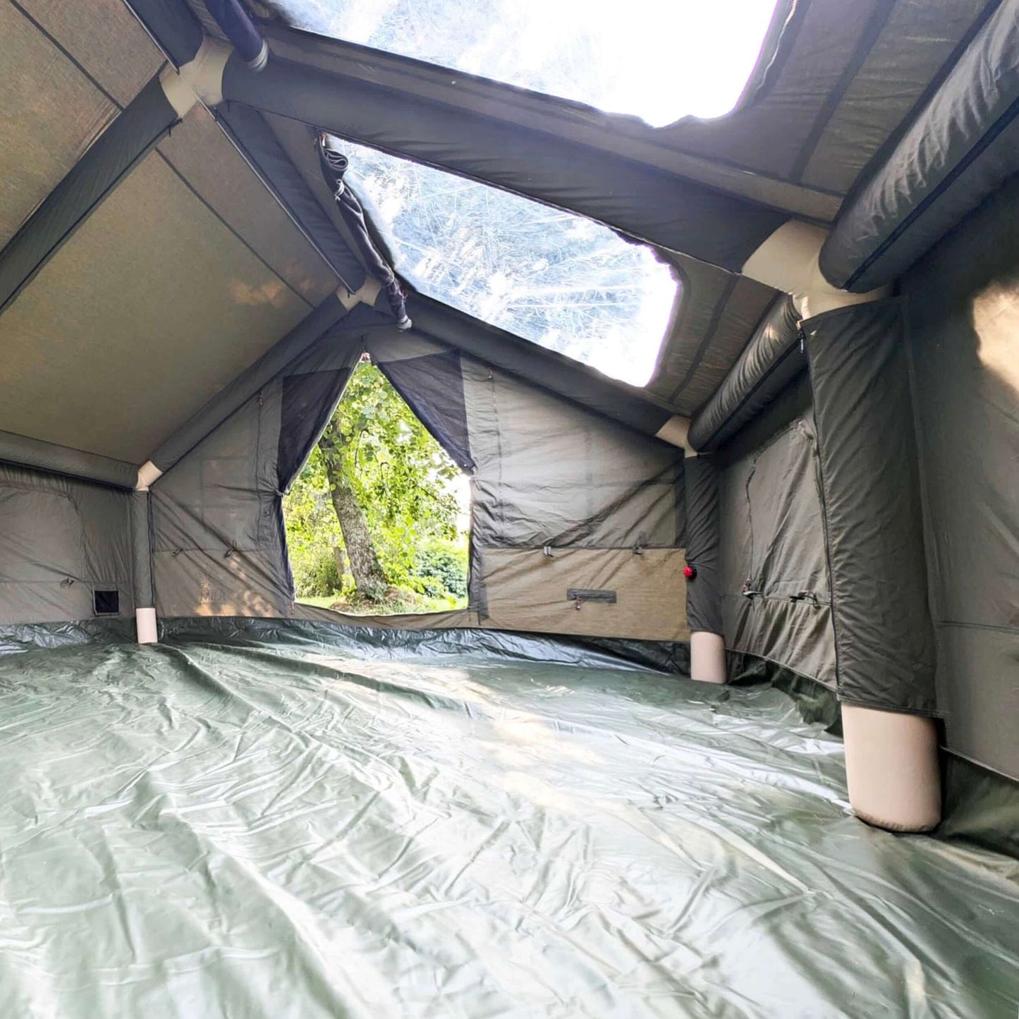 RBM Inflatable tent  Panda Large Forest Green for 2-6 person