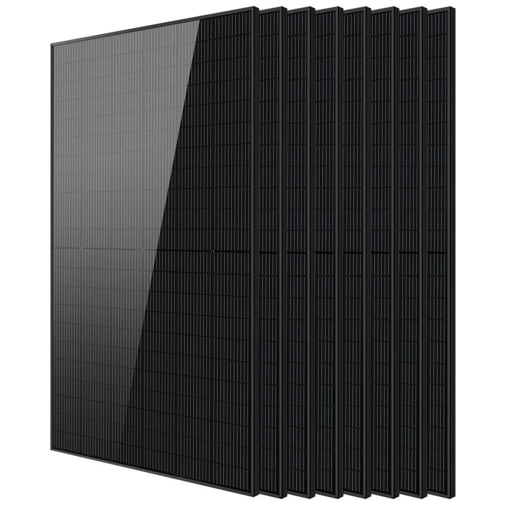 SunGoldPower 370W/ 415W/ 440W/ 500W Mono Black PERC Solar Panel UL 61730
