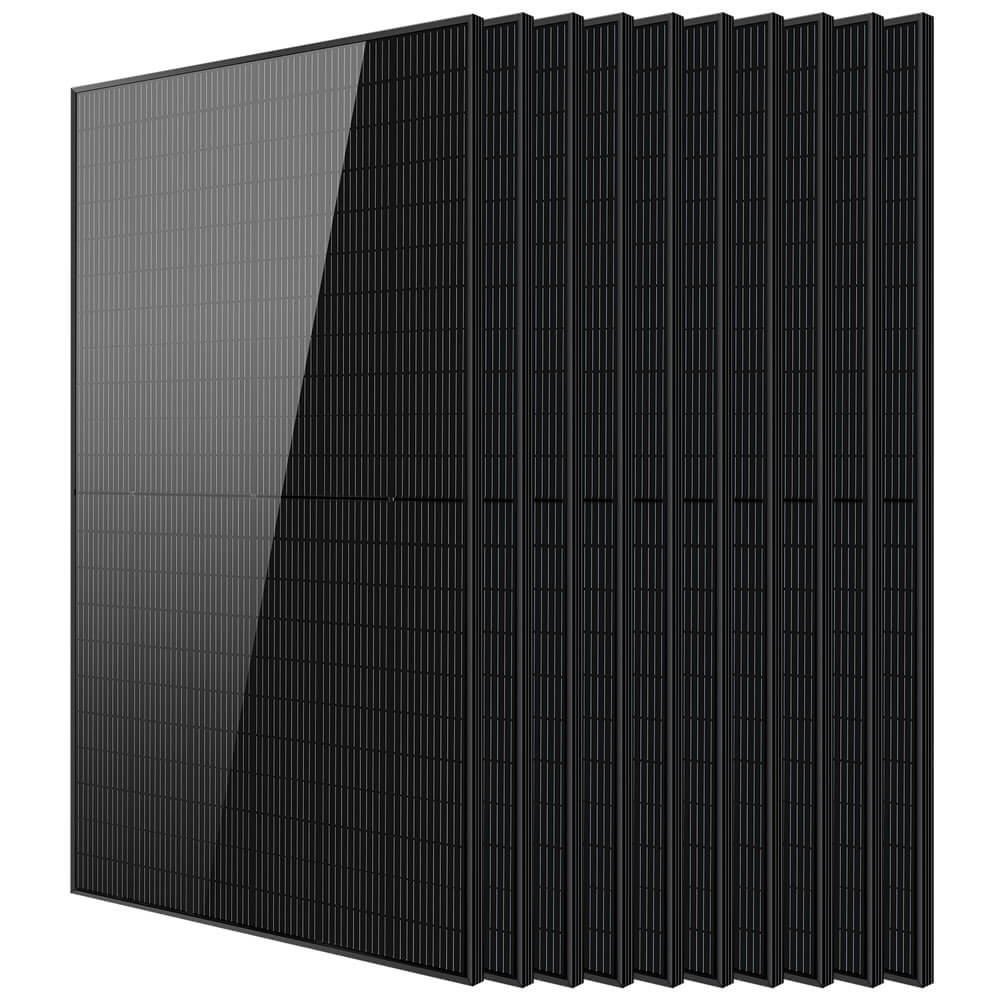 SunGoldPower 370W/ 415W/ 440W/ 500W Mono Black PERC Solar Panel UL 61730