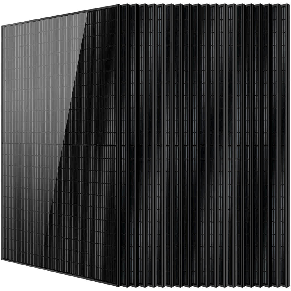 SunGoldPower 370W/ 415W/ 440W/ 500W Mono Black PERC Solar Panel UL 61730