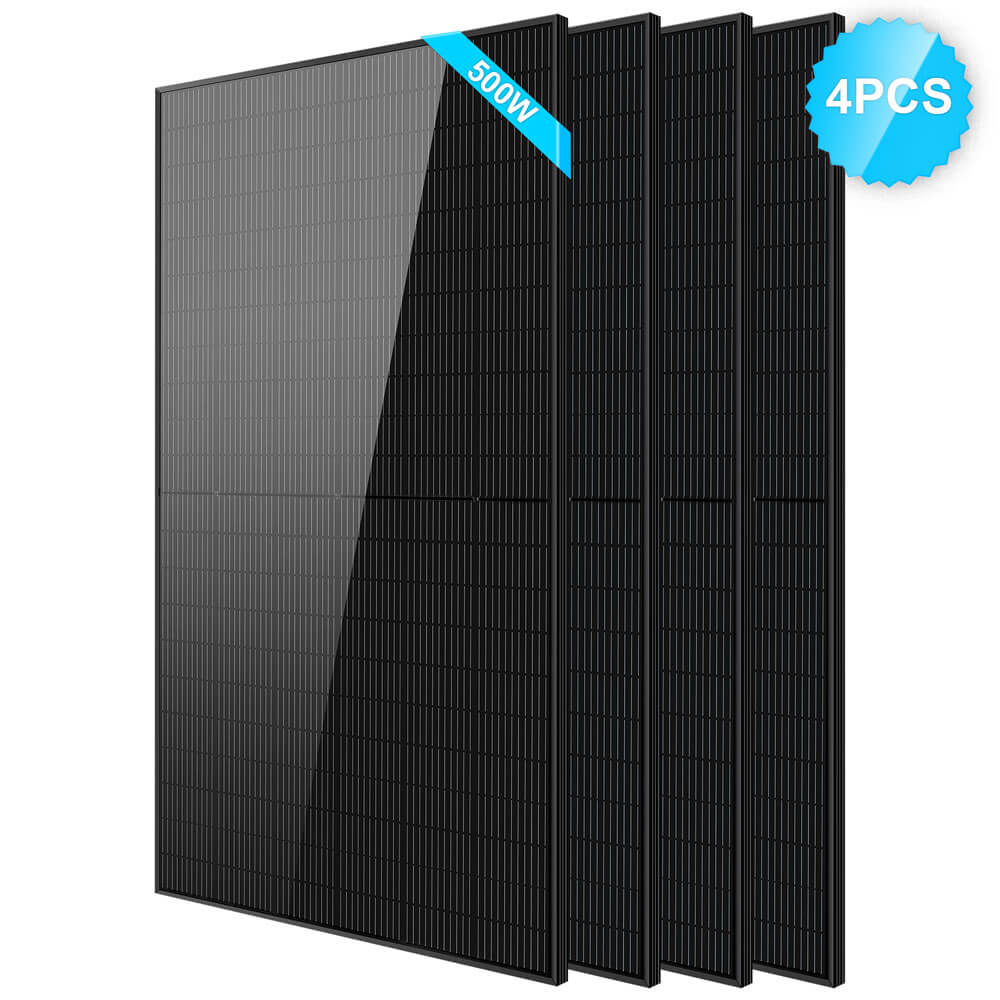 SunGoldPower 500W Mono Black PERC Solar Panel UL 61730
