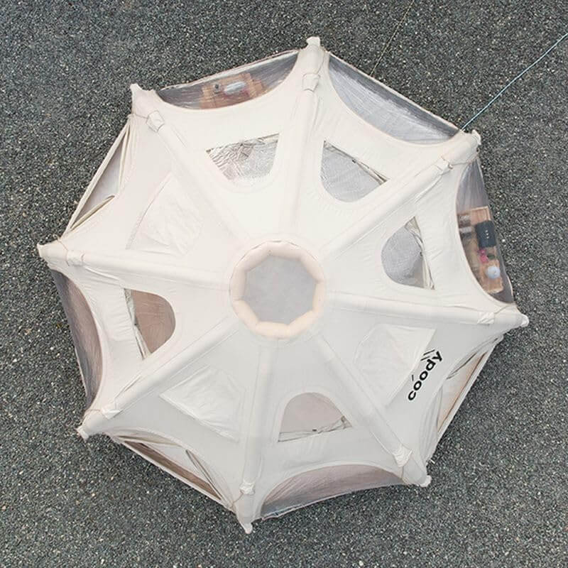 Coody Aurora Dome | RBM Outdoors Inflatable tent Octopus Beige for 2-4 person