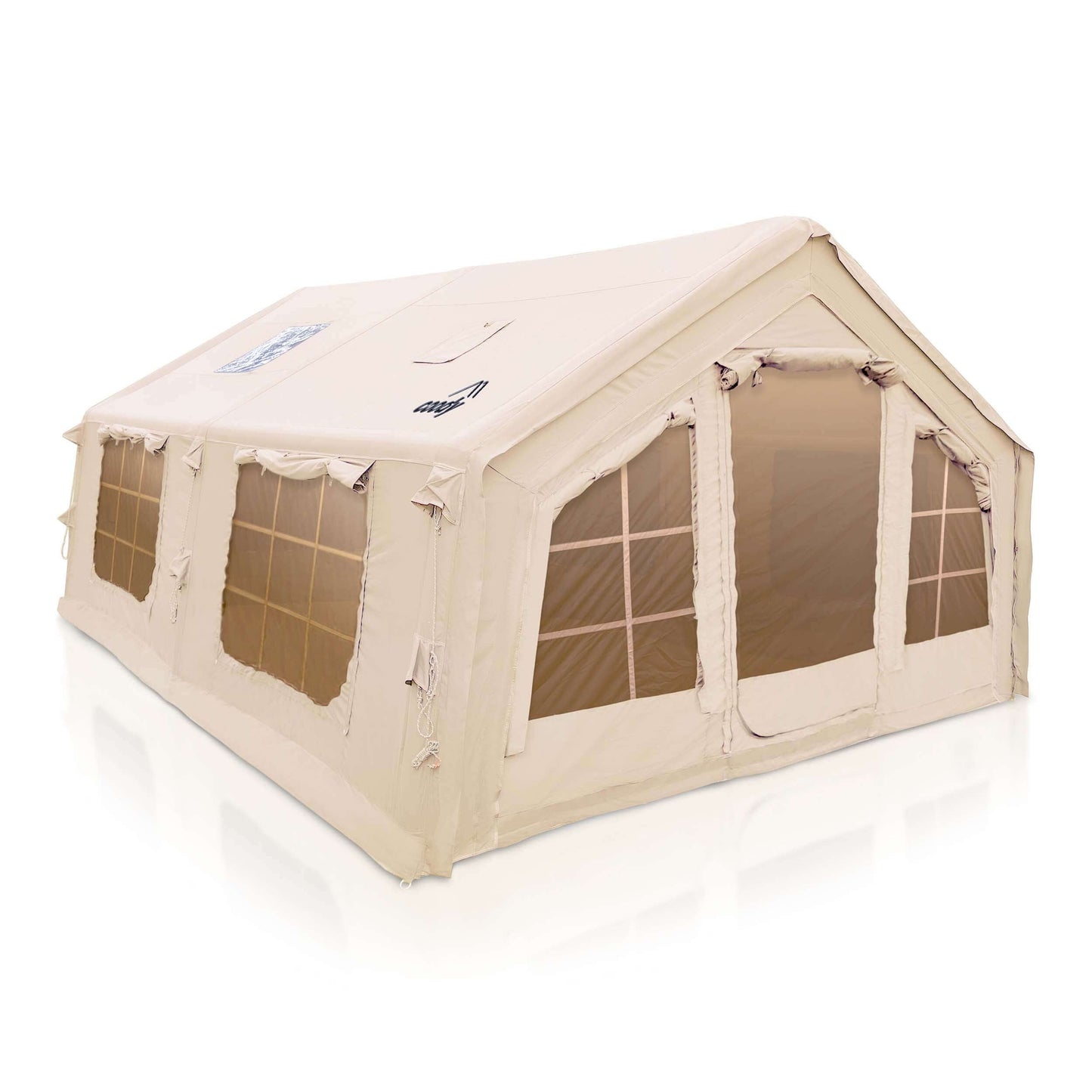 Coody 17.2 (Koala-7) Beige Inflatable Tent House for Camping (2-10 person)