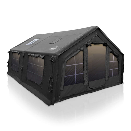 Coody 17.2 (Koala-7) Black Inflatable Tent House for Camping (2-10 person)
