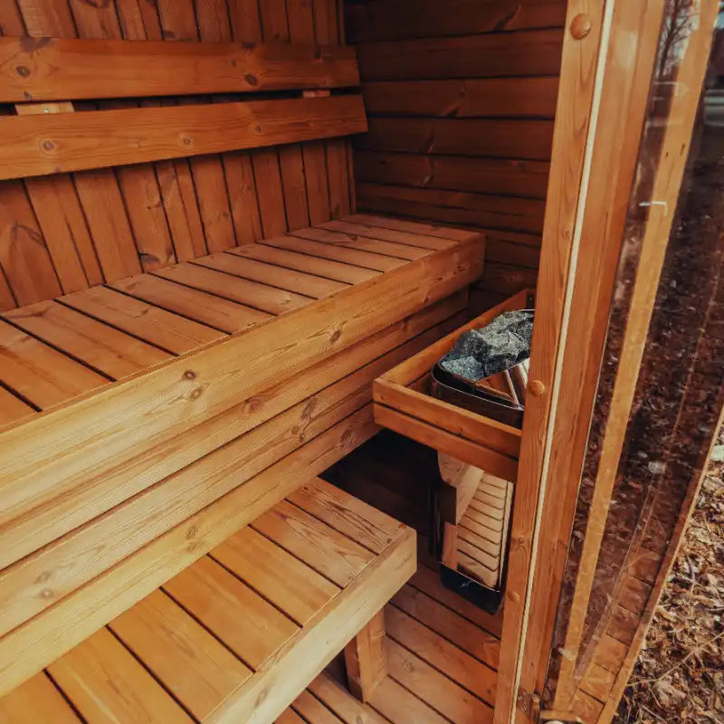 Mande Spa MW12 Thermowood Outdoor Sauna