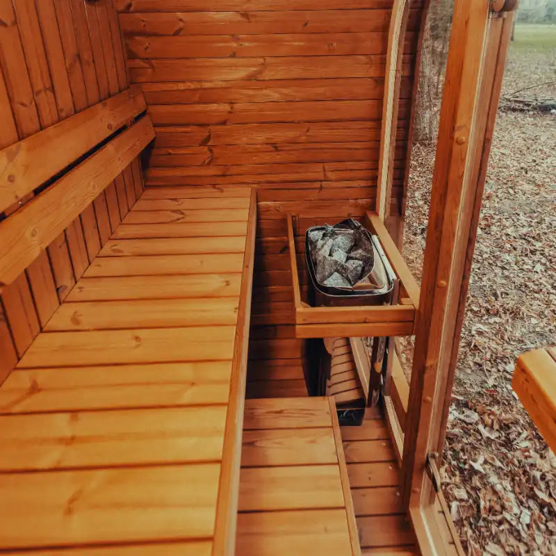 Mande Spa MW12 Thermowood Outdoor Sauna