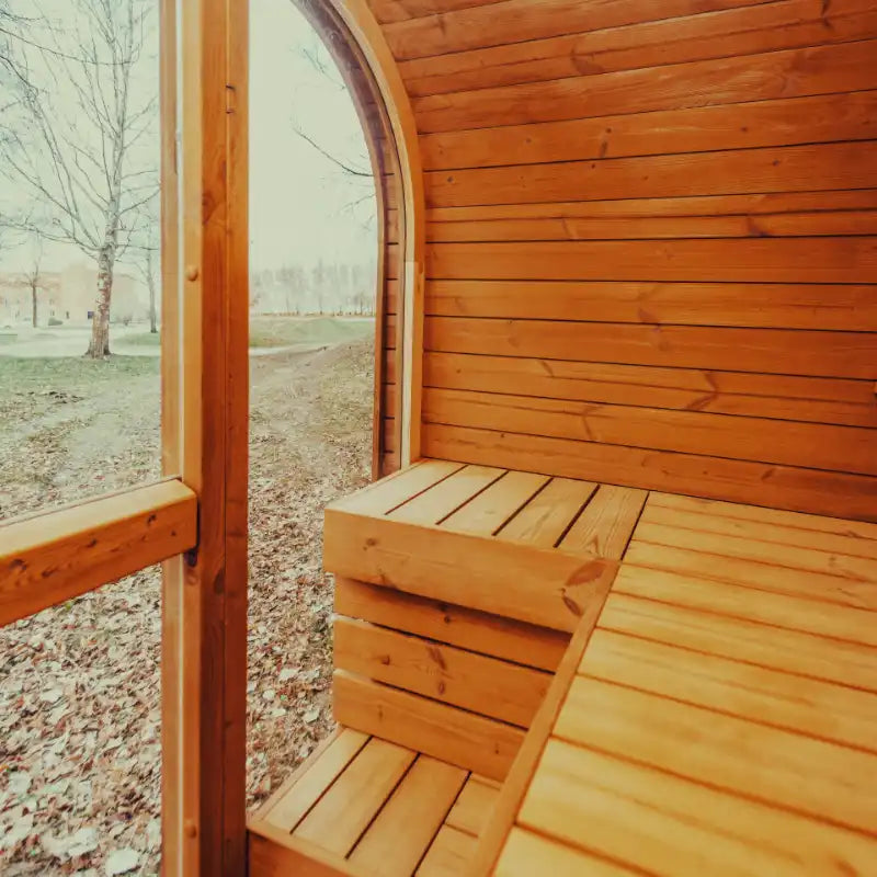 Mande Spa MW12 Thermowood Outdoor Sauna