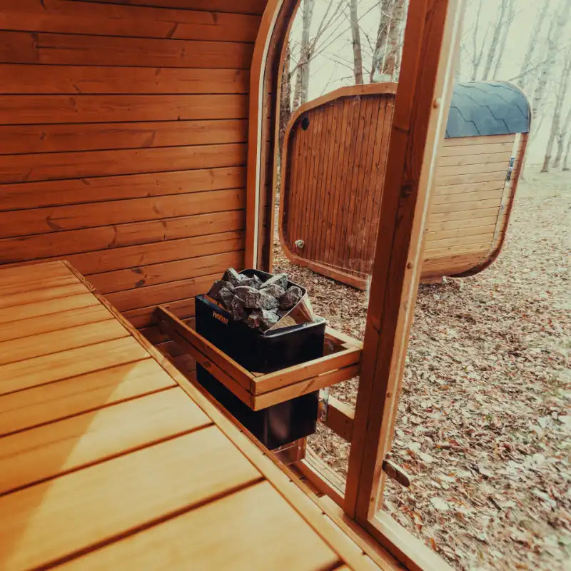 Mande Spa MW16 ThermoWood Outdoor Sauna