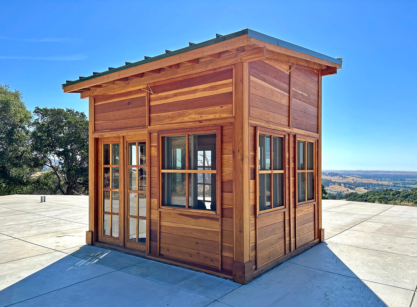 Forever Redwood The Palo Alto Backyard Cabin