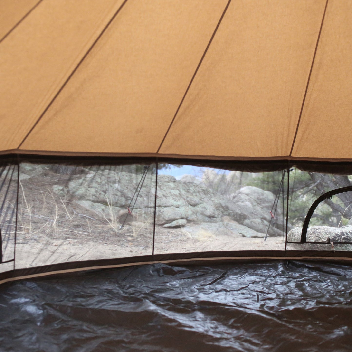 White Duck Outdoors - USED - Regatta Double Wall Tent - Sandstone Beige