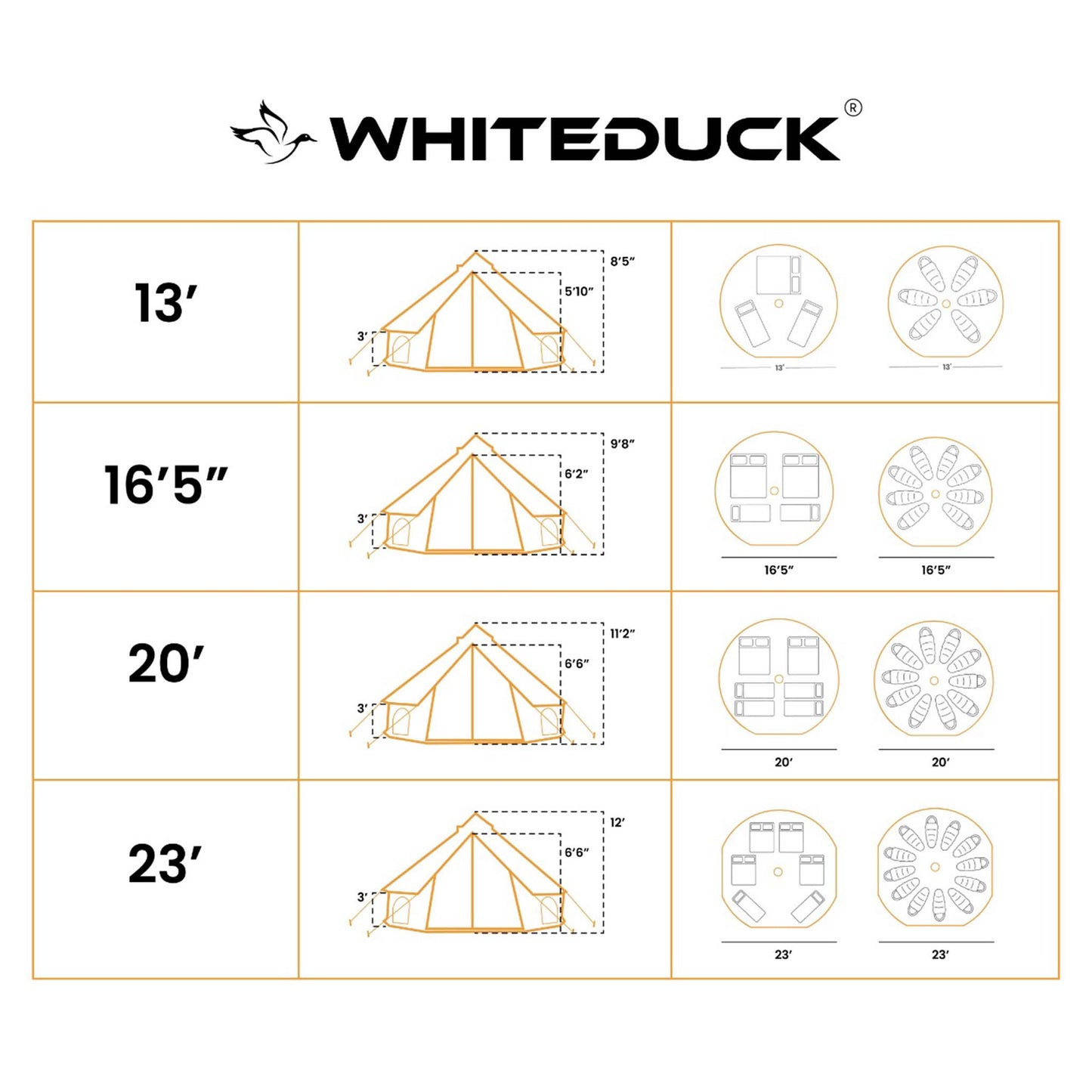 White Duck Outdoors - Avalon Bell Tent