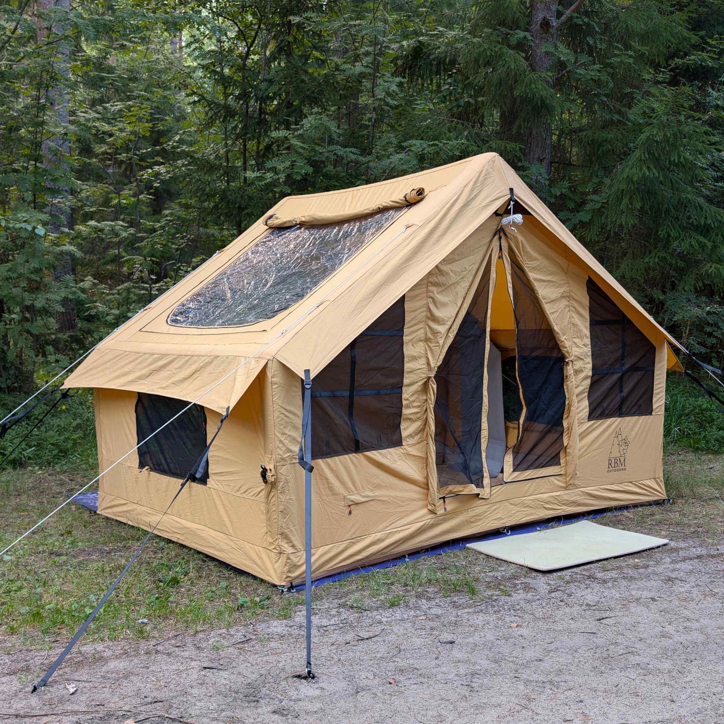 RBM Inflatable tent  Panda Medium Sunny Beige for 1-4 person