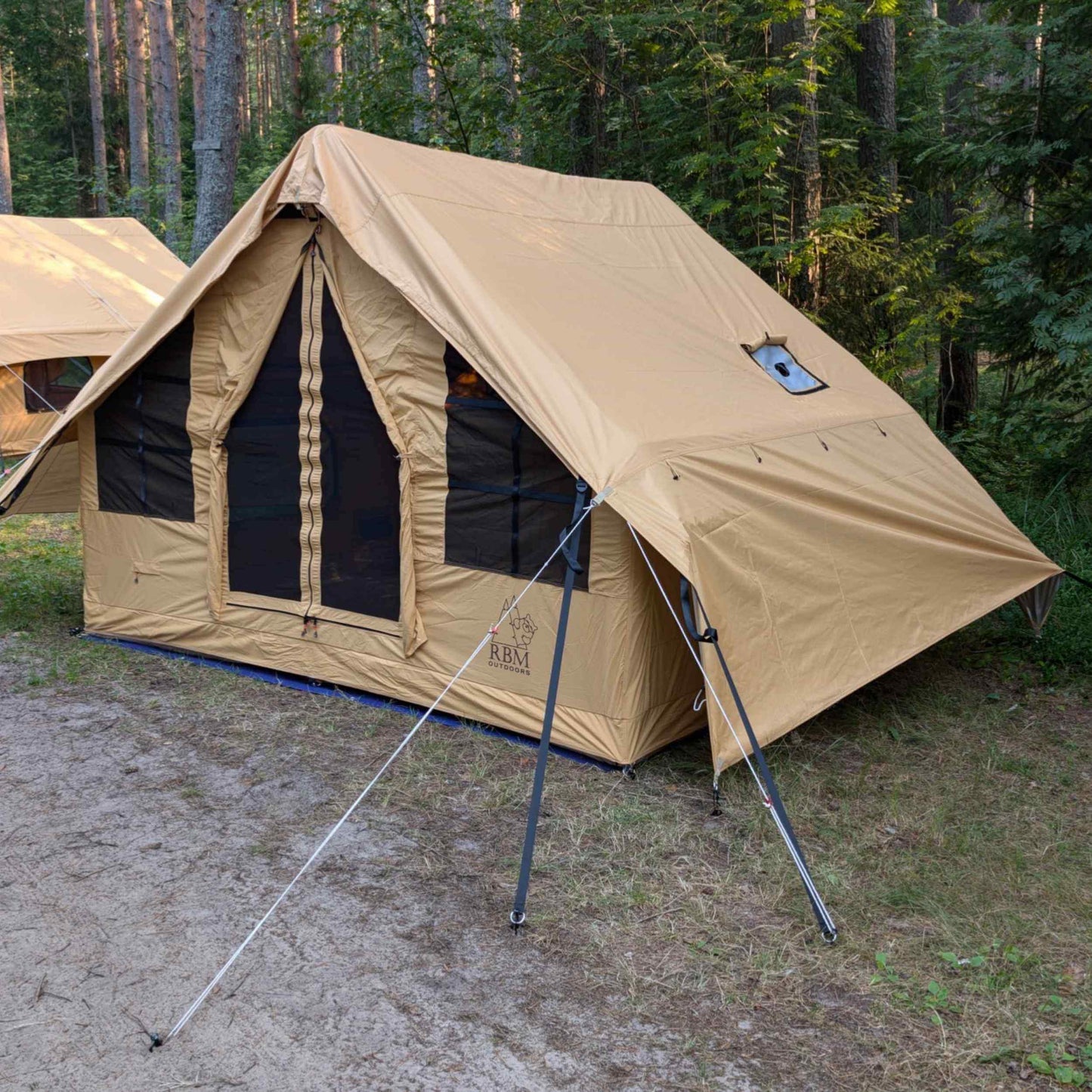RBM Inflatable tent  Panda Medium Sunny Beige for 1-4 person