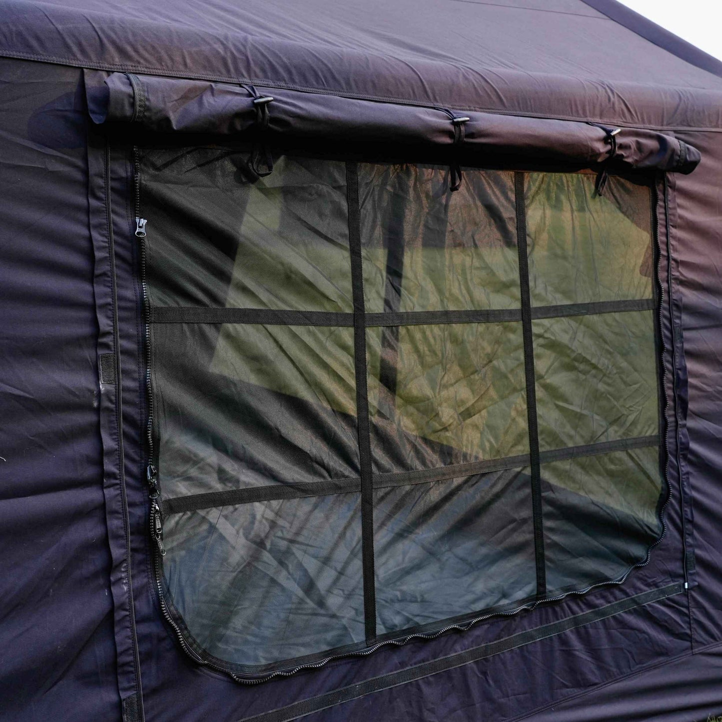 Coody 13.6 (Koala-5) Black Inflatable Tent House for Camping (2-8 person)