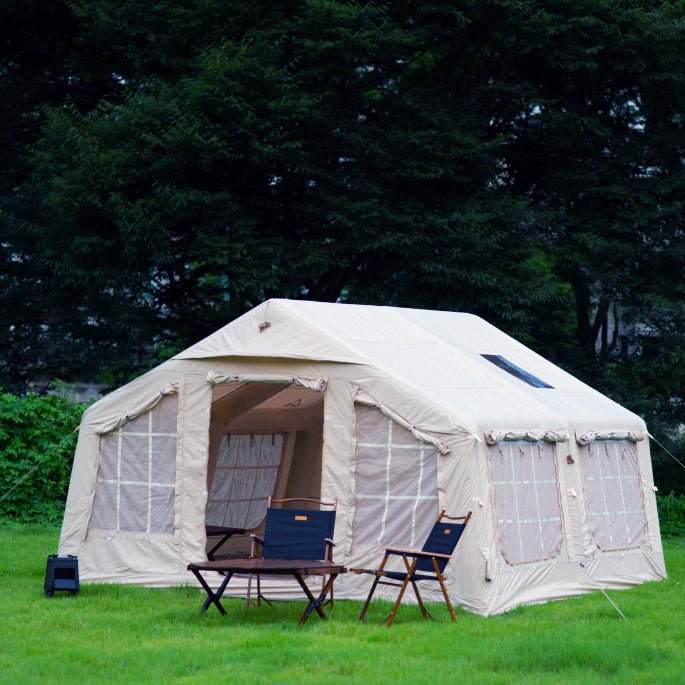 Coody 13.6 (Koala-5) Beige Inflatable Tent House for Camping (2-8 person)