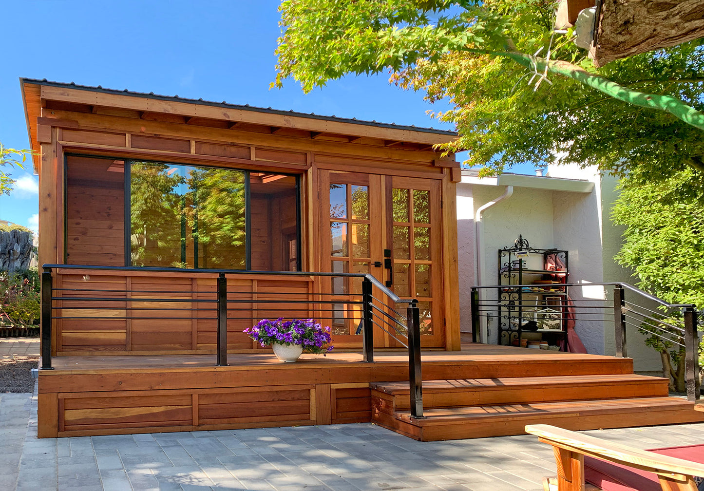 Forever Redwood The Palo Alto Backyard Cabin