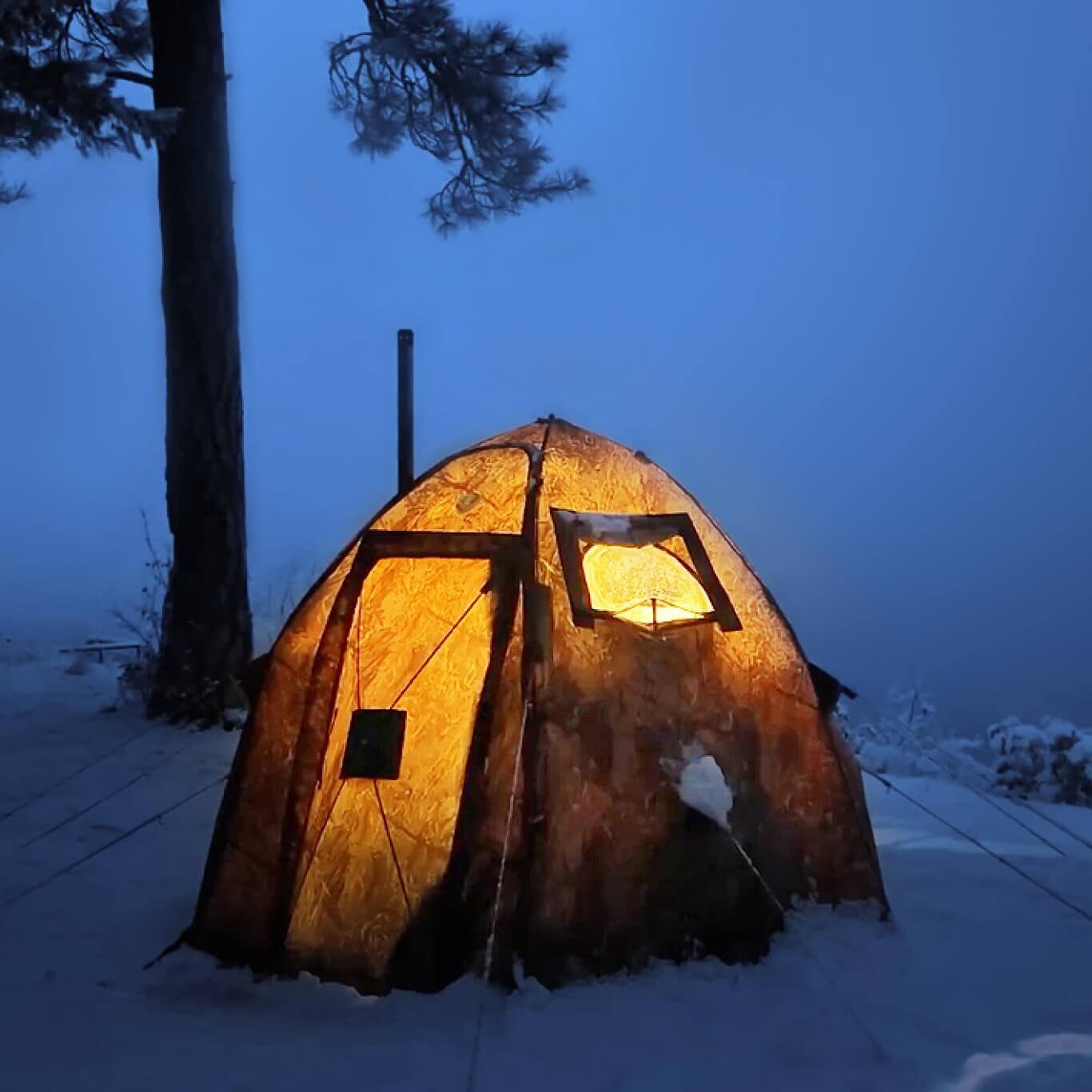 RBM All-Seasons tent  UP-2 Mini for 1-3 person