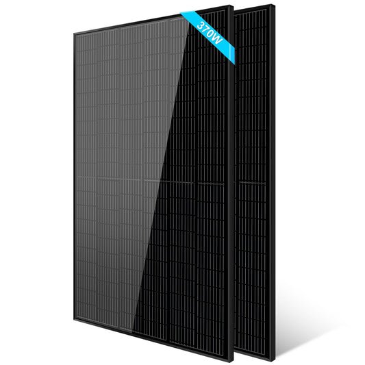 SunGoldPower 370W Mono Black PERC Solar Panel UL 61730