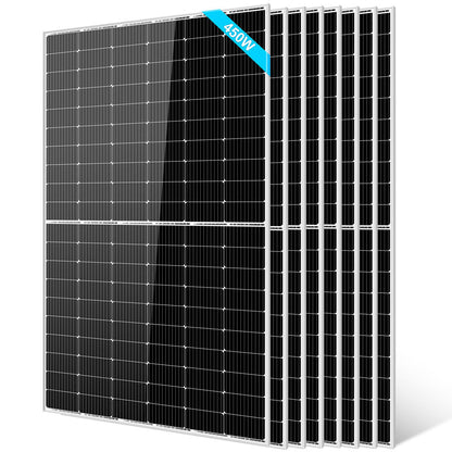 SunGoldPower 450/ 550 Watt Monocrystalline PERC Solar Panel UL 61730