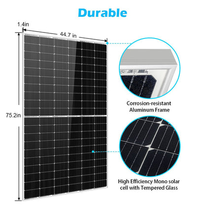 SunGoldPower 450W MONO PERC SOLAR PANEL FULL PALLET (32 PANELS) UL 61730