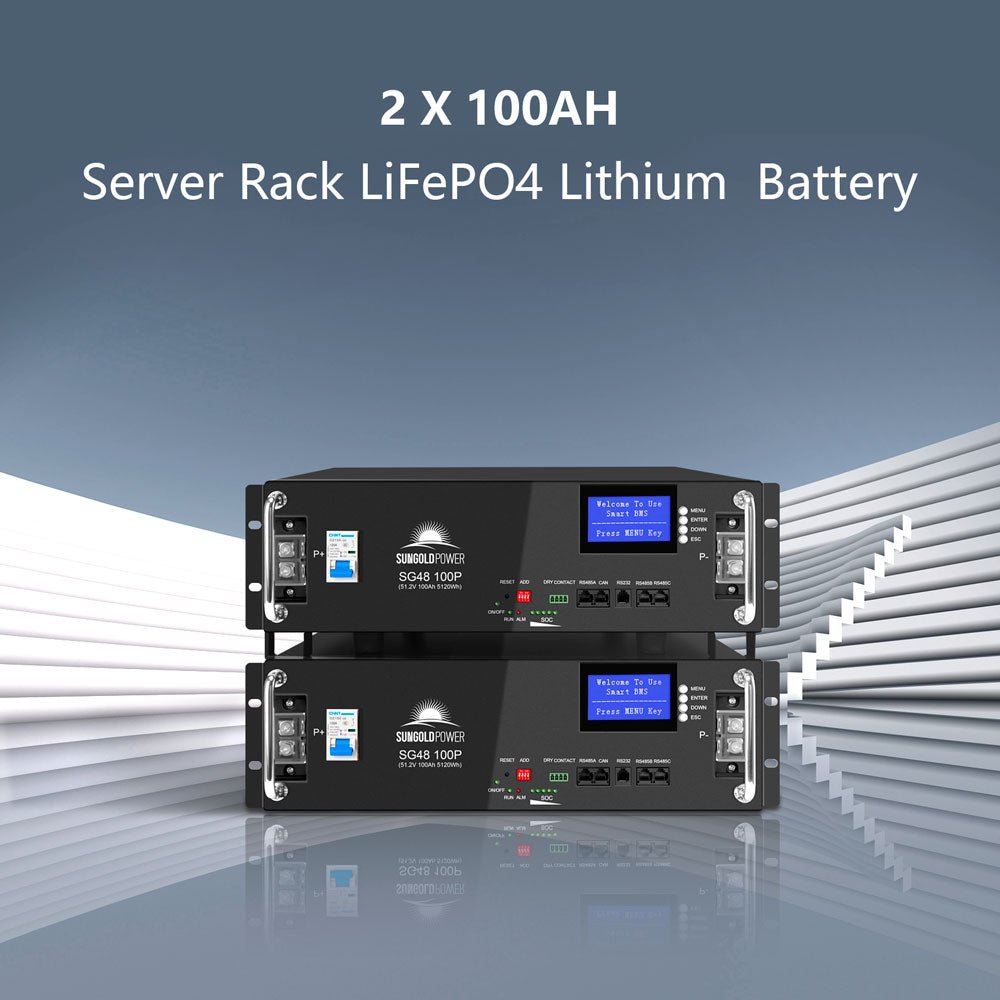 Off-Grid Solar Kit 6500W/ 8000W 48VDC 120V/240V LifePo4 10.24KWH-20.48KWH Lithium Battery 8 X 415 Watts Solar Panels