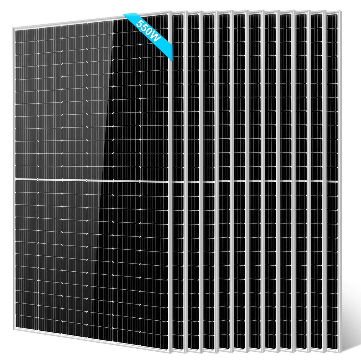 SunGoldPower 450/ 550 Watt Monocrystalline PERC Solar Panel UL 61730