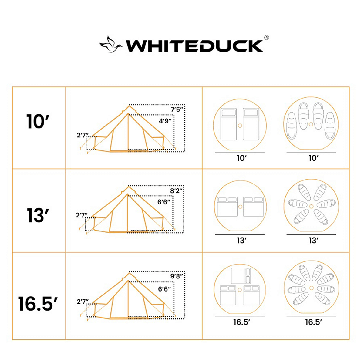 White Duck Outdoors - Used - 16' Regatta Bell Tent - Realtree Edge