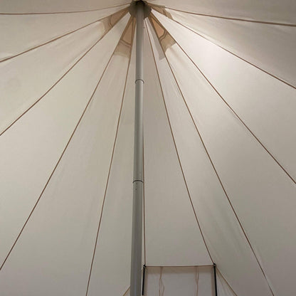 [13X19FT] Extra Large Heavy Duty Outdoor Four Seasons Glamping Canvas Bell Yurt Tent (SAK45688)