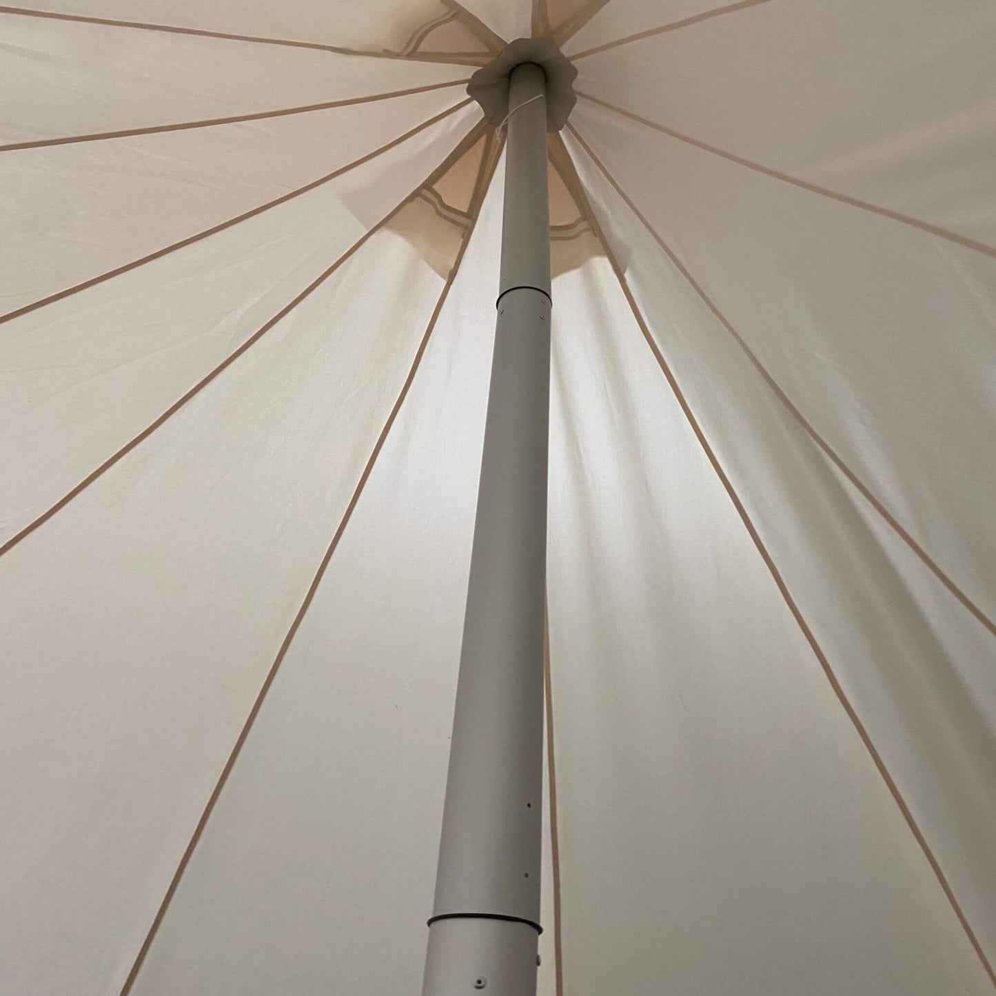 [13X19FT] Extra Large Heavy Duty Outdoor Four Seasons Glamping Canvas Bell Yurt Tent (SAK45688)