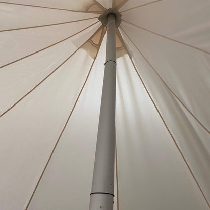 [13X19FT] Extra Large Heavy Duty Outdoor Four Seasons Glamping Canvas Bell Yurt Tent (SAK45688)