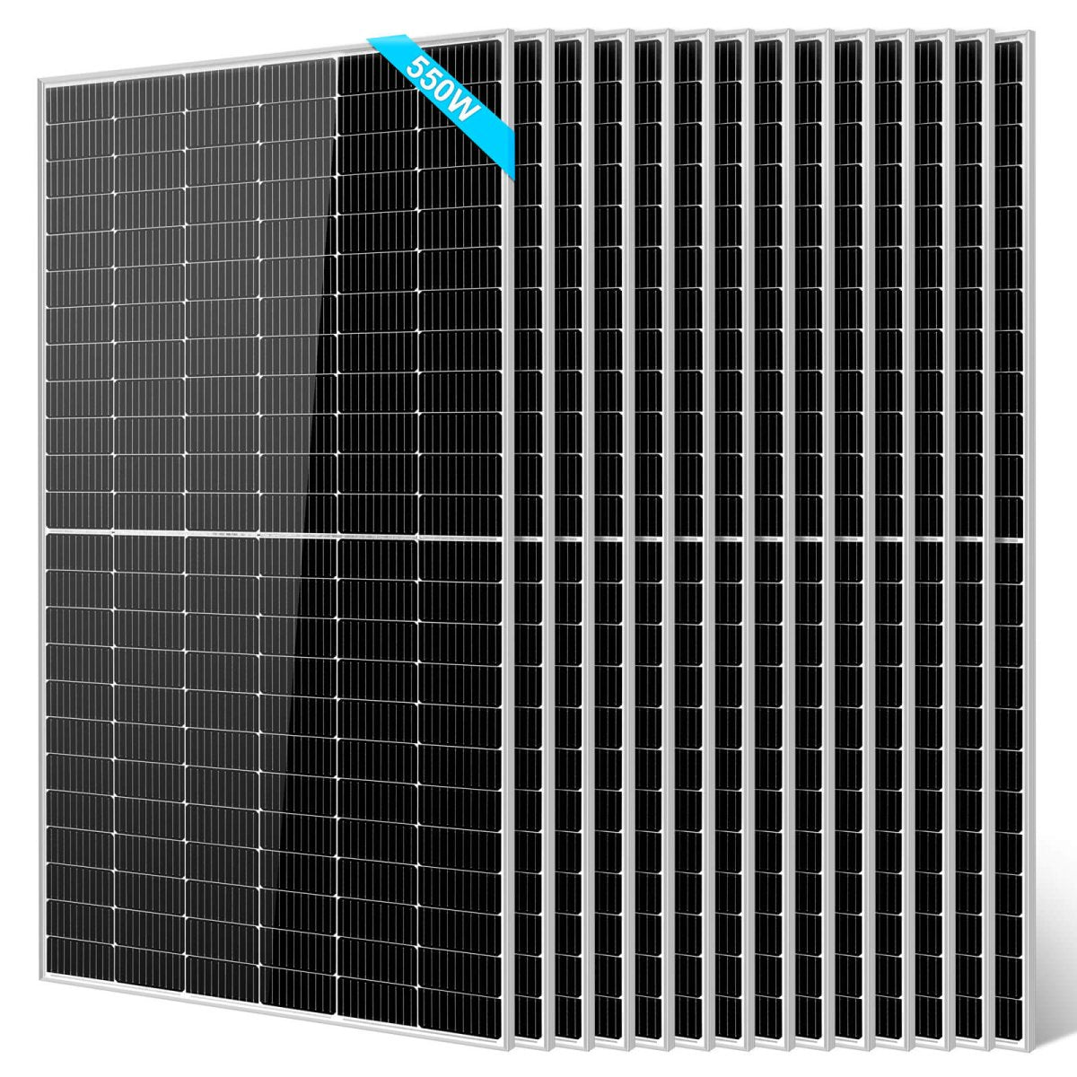 SunGoldPower 450/ 550 Watt Monocrystalline PERC Solar Panel UL 61730