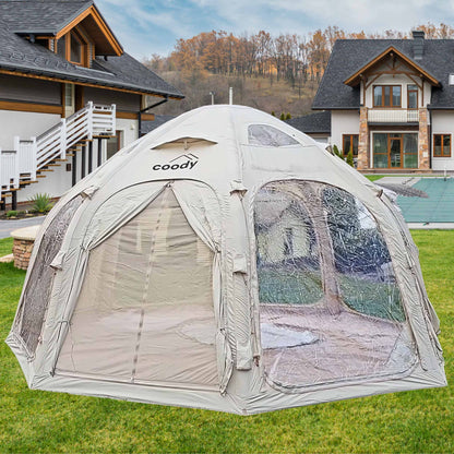 Coody Aurora Dome | RBM Outdoors Inflatable tent Octopus Beige for 2-4 person