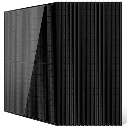 SunGoldPower 370W/ 415W/ 440W/ 500W Mono Black PERC Solar Panel UL 61730