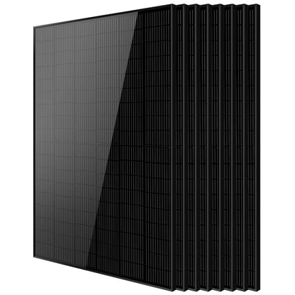 SunGoldPower 370W/ 415W/ 440W/ 500W Mono Black PERC Solar Panel UL 61730