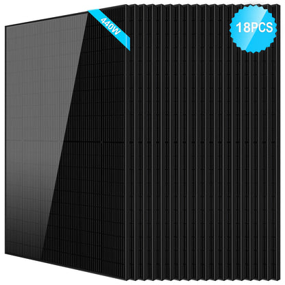 SunGoldPower 440W Mono Black PERC Solar Panel UL 61730