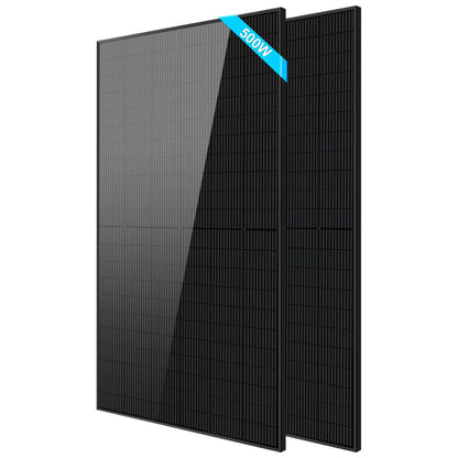 SunGoldPower 370W/ 415W/ 440W/ 500W Mono Black PERC Solar Panel UL 61730